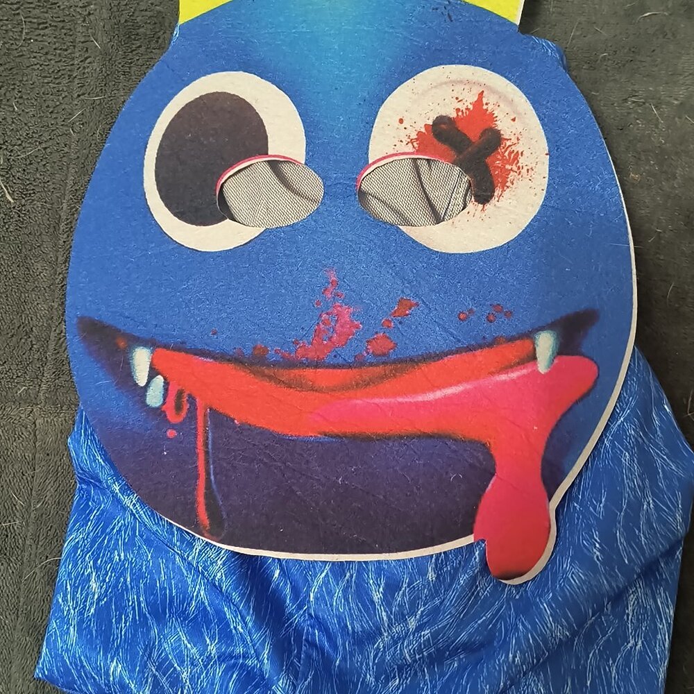 Rainbow friends costume.